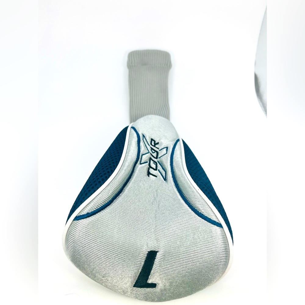 Tour X Driver #1 Golf Club Head Cover Gray & Blue Replacement Headcover